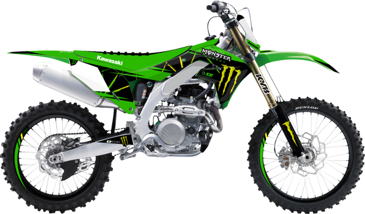D'Cor Visuals Graphic Kit - Monster Energy Slash - Kx 250/450 20-20-136
