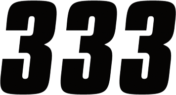 Factory Effex Fx Factory Number 3 - Black - 4" 08-90003