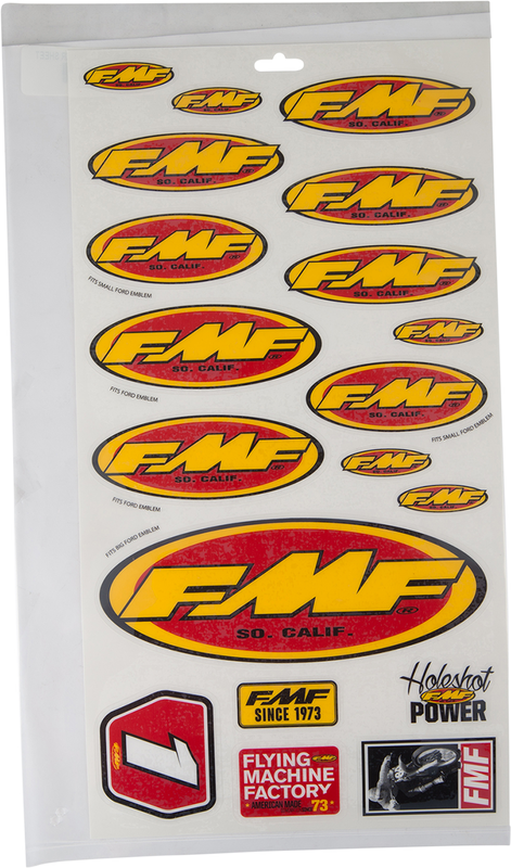 Fmf Assorted Sticker Sheet 14800
