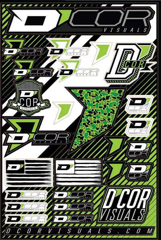 D'Cor Visuals Decal Sheet - D'Cor 40-90-106