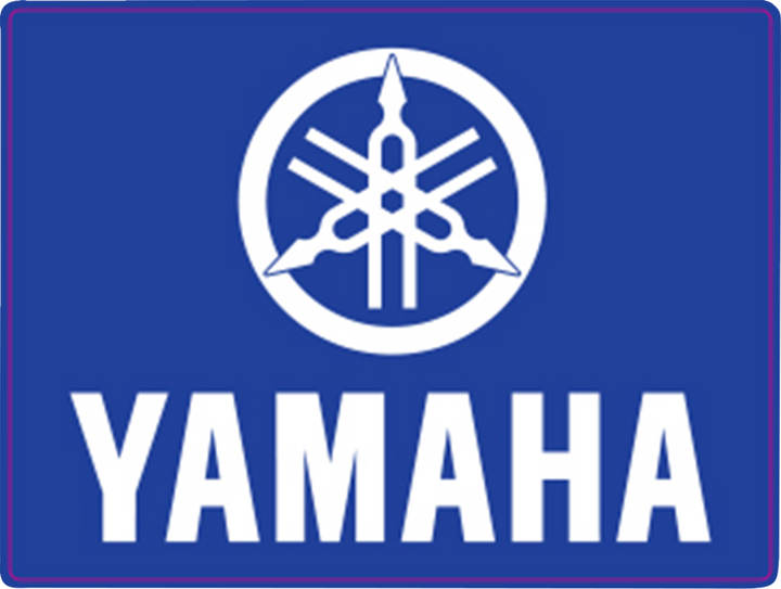 D'Cor Visuals Yamaha Icon Decal - 6" - Squared 40-50-109
