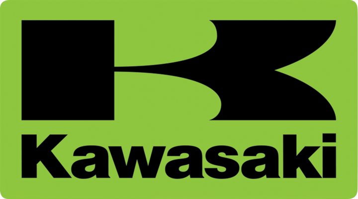 D'Cor Visuals Kawasaki Icon Decal - 6" - Squared 40-20-109