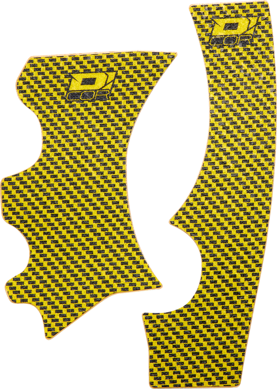 D'Cor Visuals Frame Grip Tape - Yellow - Suzuki 16-40-102