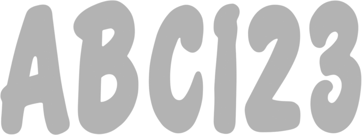 Hardline Sticker Kit - Silver - 200 SIL200EC