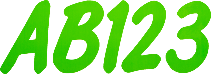 Hardline Sticker Kit 400 - Lime GRN400EC