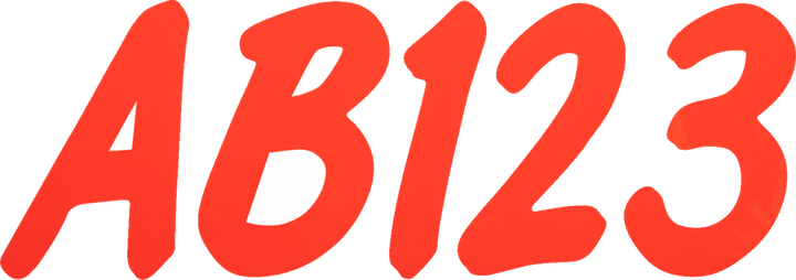 Hardline Sticker Kit 400 - Lava Red LR400EC