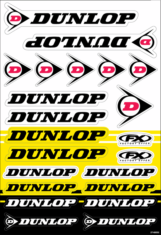 Factory Effex Decal Sheet - Fx Dunlop 27-68002