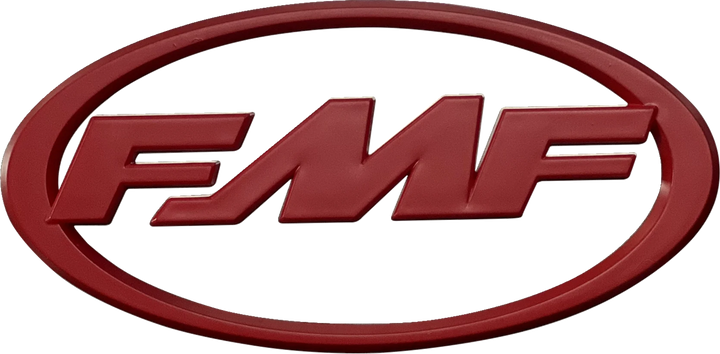 Fmf Decal Sticker - Fmf 3Decal - Red 14854