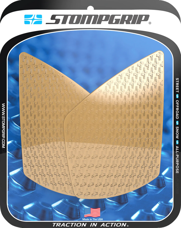 Stompgrip Tank Grips - Icon - Clear - Ktm - Rc '22-'24 55-14-0199-1C