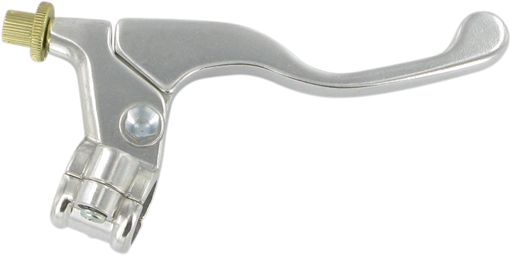Parts Unlimited Shorty Style Power Lever Assembly - Right Hand - Yamaha - Silver 43-4102R