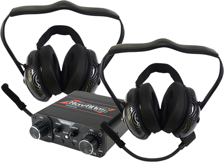 Navatlas Communication System - Behind-The-Head Headset - Black NIB120PK