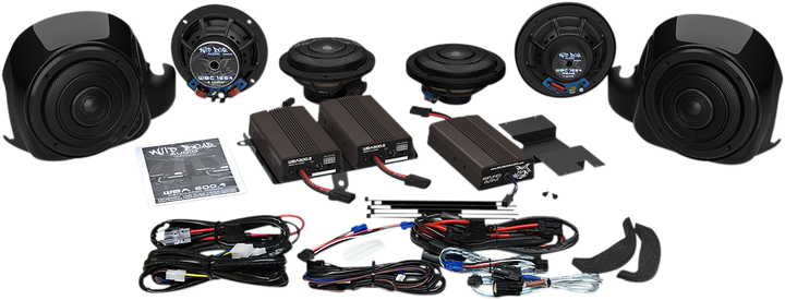 Wild Boar Audio Amp/Speaker Kit WBA WHOLE HOG KIT