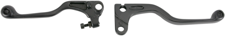 Parts Unlimited Shorty Power Lever Set - Black 44-5107