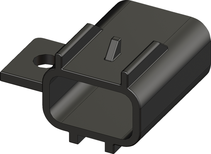 Kfi Products Actuator Wire Harness Plug Cover - Replacement - Black P800503-R