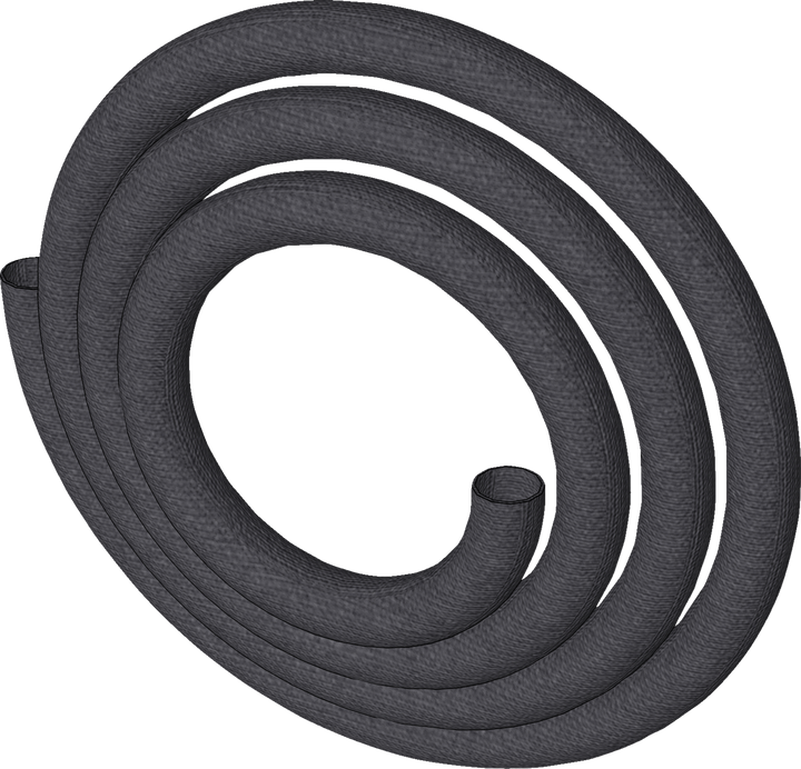 Kfi Products Synthetic Winch Rope Sheath - Black - 5' - Utv UTV-RPS