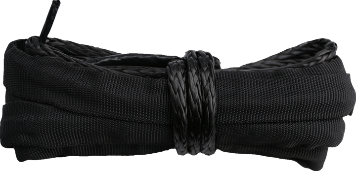 Kfi Products Winch Rope - Synthetic - Smoke - 3/16" X 12' SYN19-S12