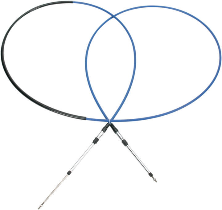 Wsm Steering Cable - Kawasaki Js 750 002-041