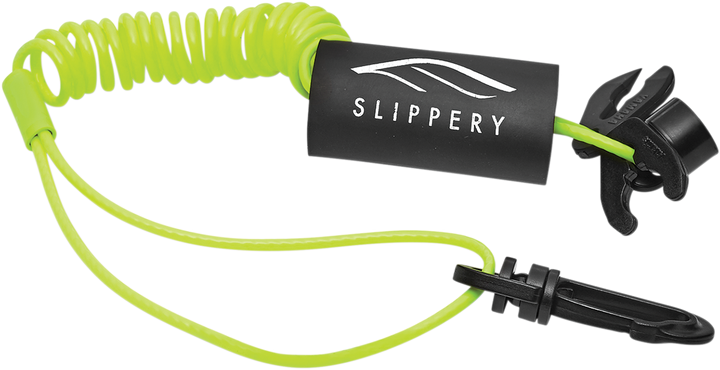 Slippery Lanyard With Snap Hook - Kill Switch - Neon Yellow 4850-0078