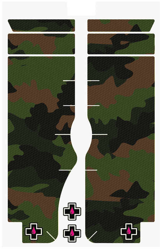 Muc-Off Usa Fork Protection Kit - Camo 20322