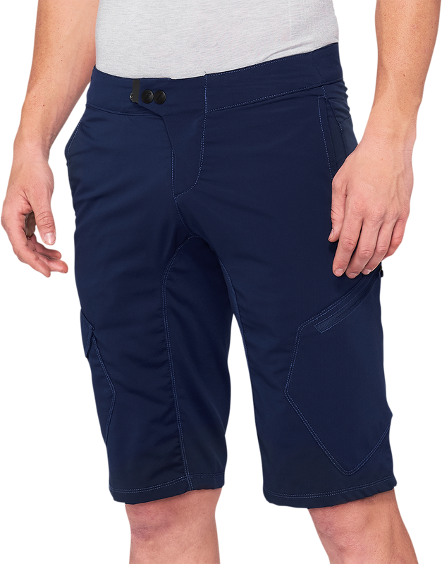 100% Ridecamp Shorts - Navy - Us 28 40029-00021
