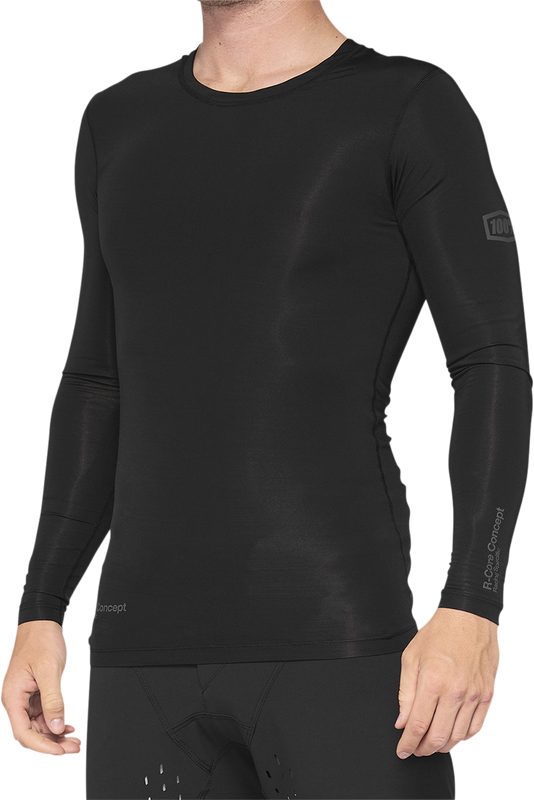 100% R-Core Concept Long-Sleeve Jersey - Black - Xl 40004-00003