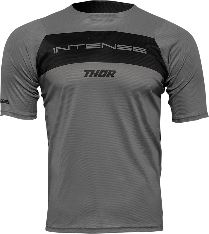 Thor Intense Assist Dart Short-Sleeve Jersey - Gray/Black - 2Xl 5120-0161