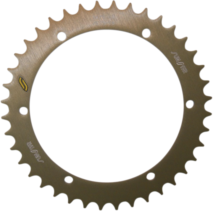 Sunstar Sprockets Rear Sprocket - 40-Tooth - Yamaha - Works/Gold 5-367940