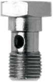 Goodridge Banjo Bolt - 7/16"-24 - Stainless Steel P775-44C