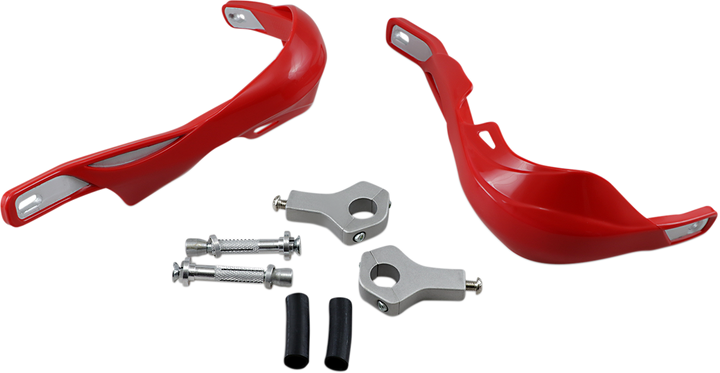 Emgo Pro-Guard Reinforced Handguards - Red 79-97951