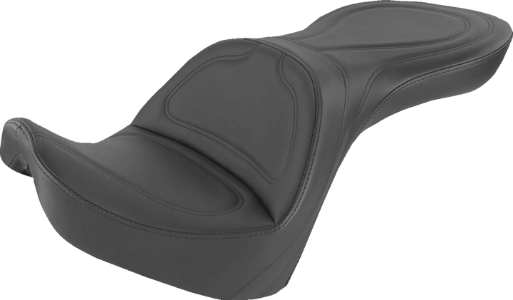 Saddlemen Seat - Explorer - Without Backrest - Stitched - Black - Fxstd '00-'07 8250JS