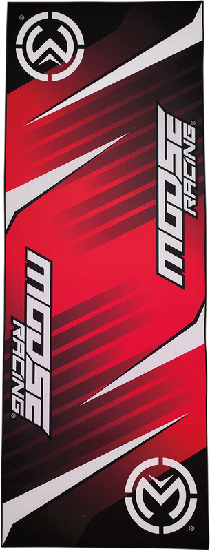 Moose Offroad Absorbent Pit Pad - Moose - Red HC RD M80210