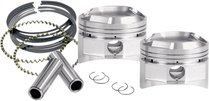S&S Cycle Piston Kit - For 88"/93"/96" Super Stock Heads - 3.625" - Standard 92-1060
