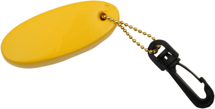 Atlantis Key Float With Snap Hook - Yellow A1953