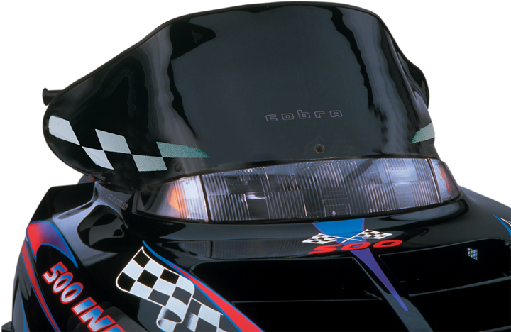 Powermadd Windshield - 12" - Black - Polaris 11320