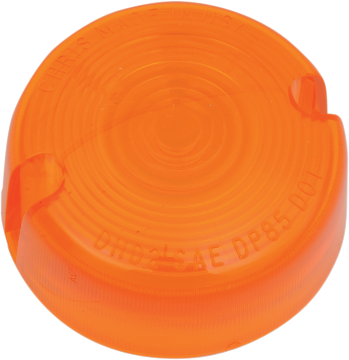 Chris Products Rear Turn Signal Lens - Amber - '86-'99 Fx DHD2A