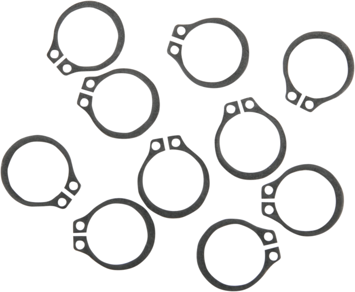 Eastern Motorcycle Parts Oil Pump Retainer Rings - '70-'99 Big Twin/'56-'22 Sportster A-11002