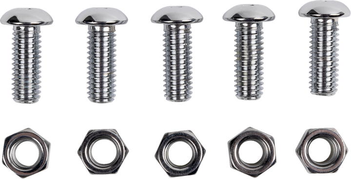 Colony Mounting Hardware Kit With Nuts - Brake Rotor - Button-Head - 1" 8739-10
