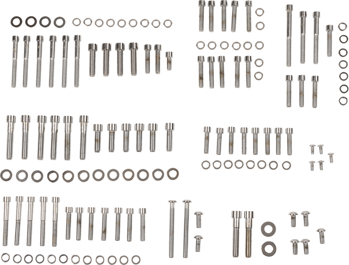 Drag Specialties Bolt Set - Engine Case - Socket-Head DS192398