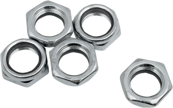 Eastern Motorcycle Parts Nylock Nuts - Replacement/Main Shaft/Countershaft - 5 Pack A-35078-79
