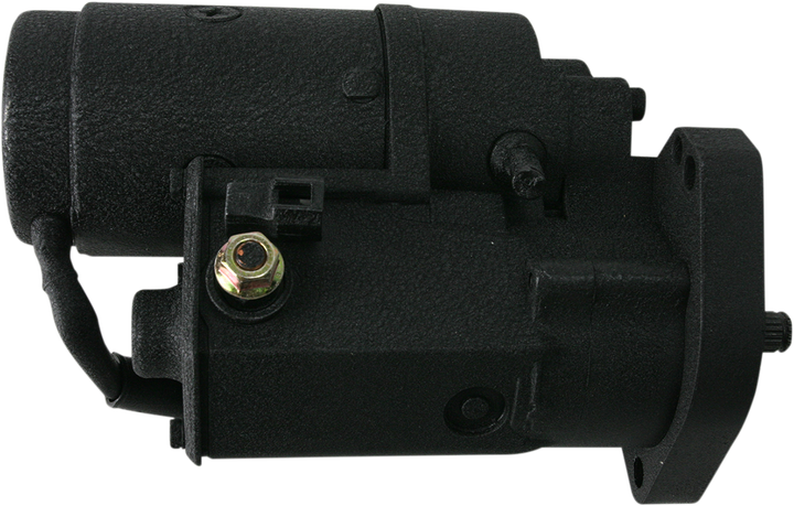 Terry Components Starter Motor - Black Wrinkle - Harley Davidson 773590