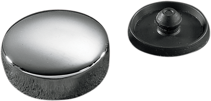 Colony Chrome Stem Bolt Cover And Rubber Plug - '57-'78 Xl 8810-2