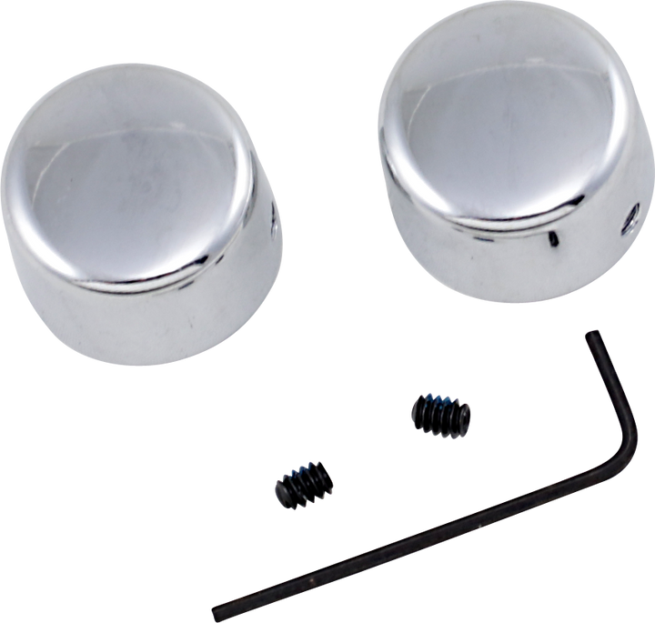 Drag Specialties Chrome Handlebar Riser Bolt Caps - Fx/Xl DS-222879