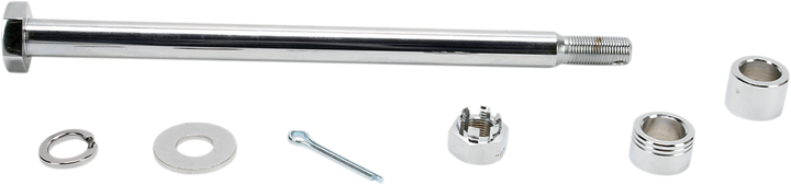 Drag Specialties Axle Kit - Rear - Chrome - '77-'99 Sportster DS-223044