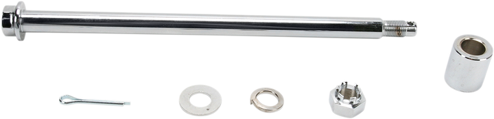 Drag Specialties Axle Kit - Rear - Chrome - '80-'99 Touring DS-223051