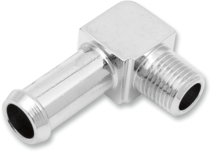Gardner-Westcott Male - 90° - 3/8"-1/8" Npt - Chrome 7-91TD-6X2