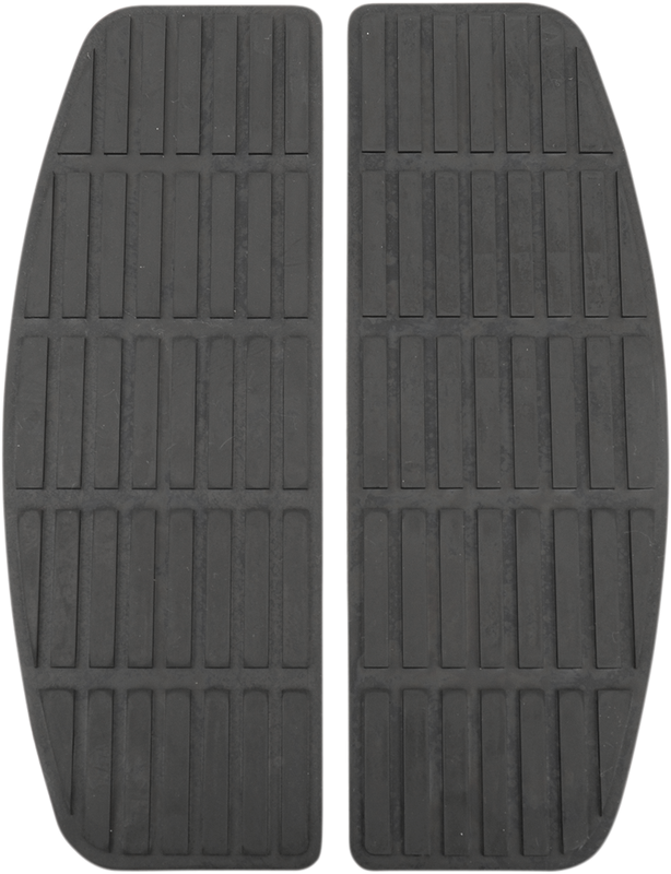 Drag Specialties Replacement Rubber Rectangle - Floorboard DS-254409
