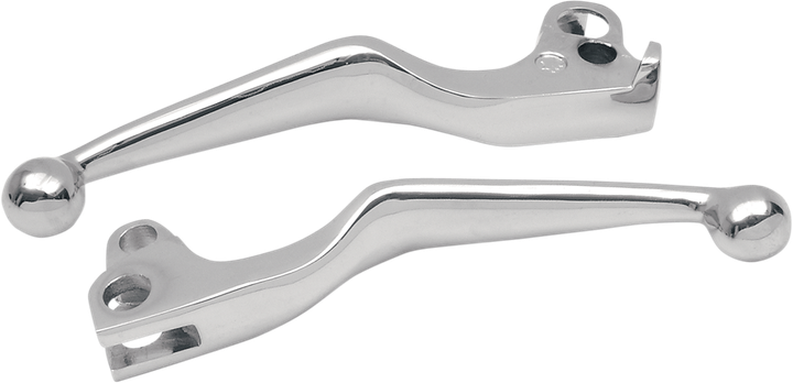 Drag Specialties Wide Blade Lever Set - Chrome DS-273139