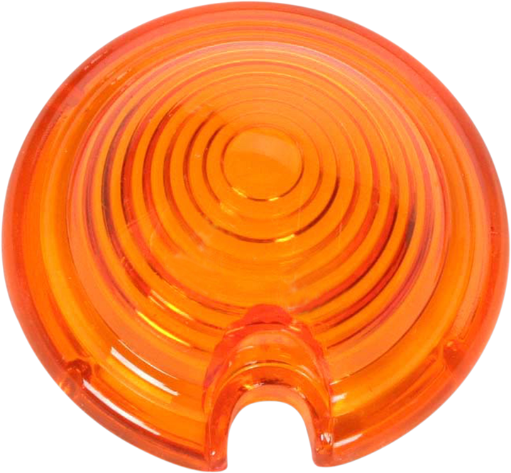 Drag Specialties Replacement Amber Lens For Bullet Light DS-280060