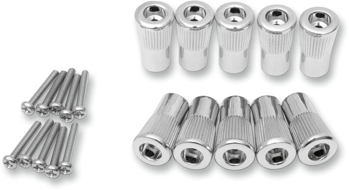Drag Specialties Speedometer Reset Knobs - 10 Pack DS-293870