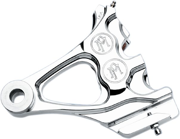 Performance Machine (Pm) Caliper - Rear - Chrome - 00-05 Softail 1285-0076-CH